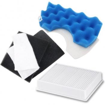 Samsung HEPA Vacuum Cleaner Motor Filter Set (6 Pieces) DJ63-00669A Compatible with SC43, SC44, SC45, SC46, SC47