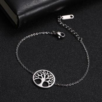 Viking Stainless Steel Adjustable Chain Link Bracelet