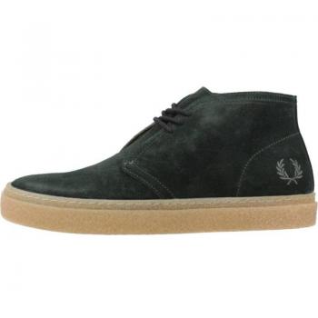 Botines de Suede Verde Hawley de Fred Perry