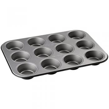 Molde Rectangular Repostería 12 Magdalenas – 28x26x3 cm, Anti-Adherente y Eco‑Eficiente