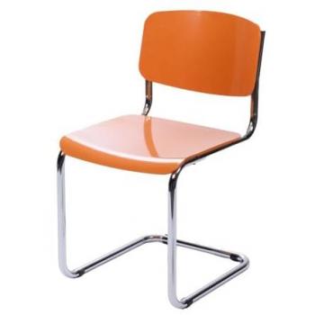 Chaise Design Contemporain Irina Orange