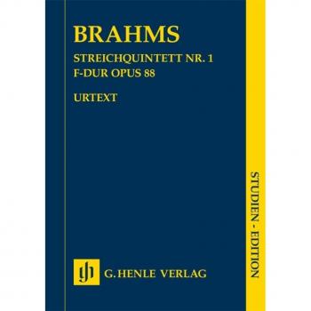 Johannes Brahms - Streichquintett Nr. 1 F-dur op. 88