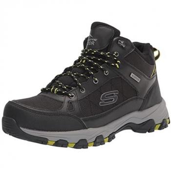 Selmen‑Melano Sneaker masculino en negro con tecnología Air Cooled y Memory Foam impermeable