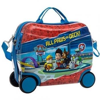 MALETA INFANTIL ABS 4 RUEDAS PAW PATROL ON DECK - PATRULLA CANINA