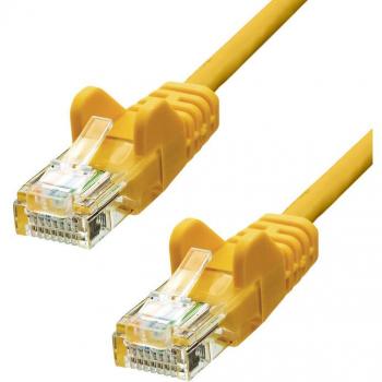 ProXtend 25CM CAT5e U/UTP CCA PVC Yellow Ethernet Cable