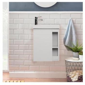 Lavabo Higiénico Resina Hampton Blanco