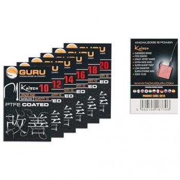 Guru Tackle Kaizen Eyed Barbless Hooks