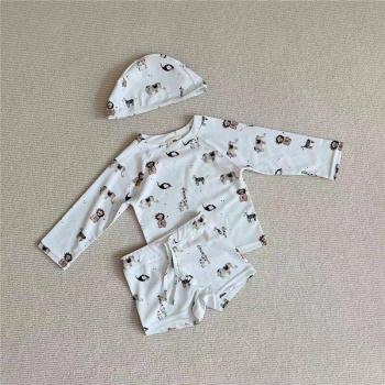 Costume de plage enfant manches longues protection UV