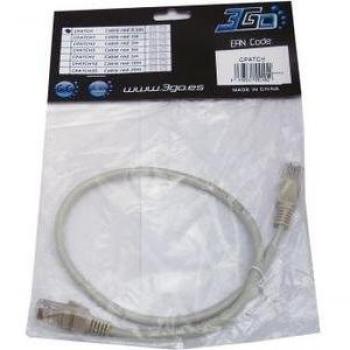0.5m CAT.5E cable de red Gris 0,5 m