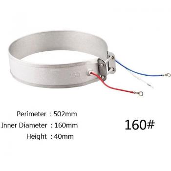 160mm 220V 750W Thin Band Heater Element
