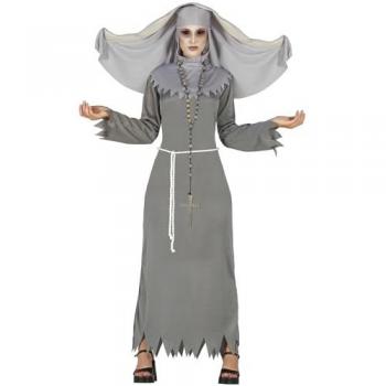 Fiesta Fiend Nun Outfit – Grey, M