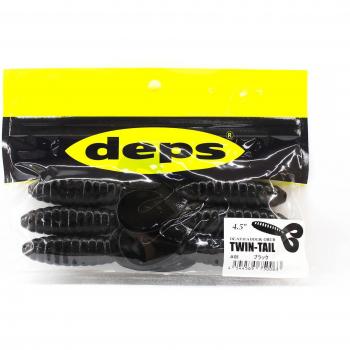 Deps 4.5 Twin Tail Death Adder Soft Lure - 6 Count
