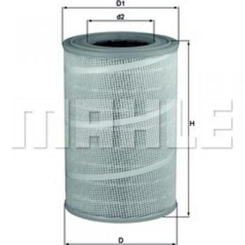 Luftfilter MAHLE LX 713 – OEM-Version