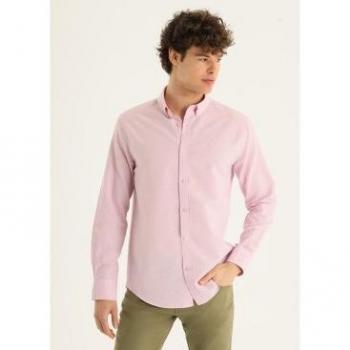 Lois Jeans Pink Camicia a maniche lunghe M 1076
