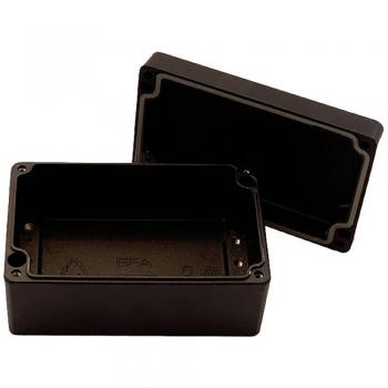 Reltech EfaBox 125x80x57 mm Elektronikzubehör Gehäuse Schwarz