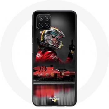 Casque de protection Galaxy A42 5G – Pilotage F1 rouge Vettel