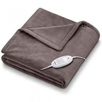 Beurer HD 75 Cosy Electric Heated Throw Blanket - Beige