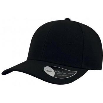 Atlantis Beat gestructureerde 6-panel pet One Size rood