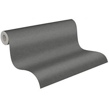 Mural Uni Anthracite – Papier Peint Lavable avec Vinyle