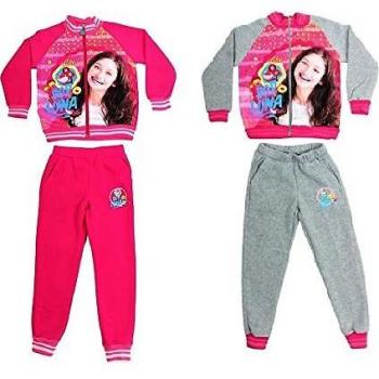 Soy Luna Fleece Joggingbroek voor Meisjes 4 jaar Grijs