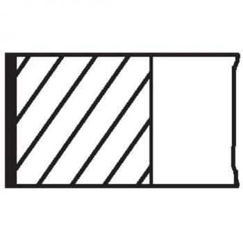 Kolbenringe MAHLE 007 RS 00156 0N0