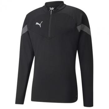 Teamfinal 1/4 Zip Training Tee – Puma Black
