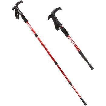 2pcs Adjustable Hiking Walking Sticks