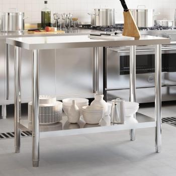 Mesa de Acero Inoxidable para Cocina Maison Exclusive