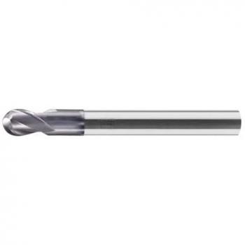 Pferd 8mm TiAlN Full Radius Milling Cutter