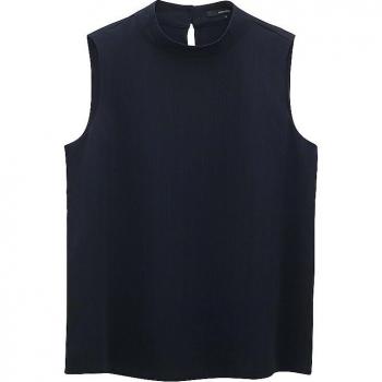 Someday Blusentop mit Stehkragen Modell 'Zhana', Größe 38 - women - Marine - 38