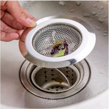 Cleafe - 2 x Filtri Filtro Per Lavello Cucina Bagno Doccia Scarico Lavandino 11,5cm 79533
