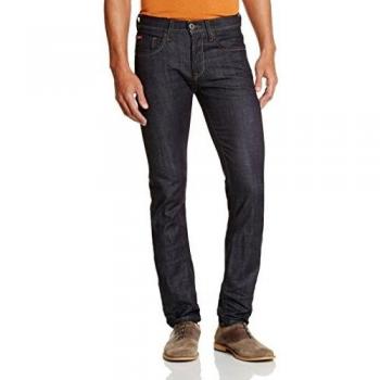 Lee Cooper M Lc128Zp 6400 Mystic Denim RH Leg 34 Jeans, Bleu