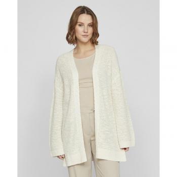 Chaqueta de Larga Manga Vila Beige para Mujer
