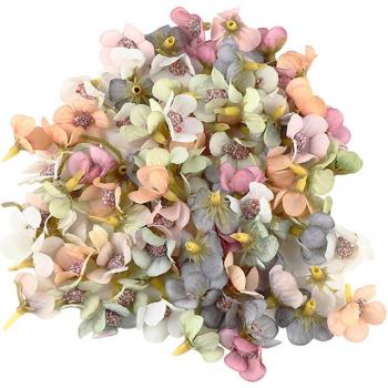 100 Pcs Multicolor Daisy Flower Heads