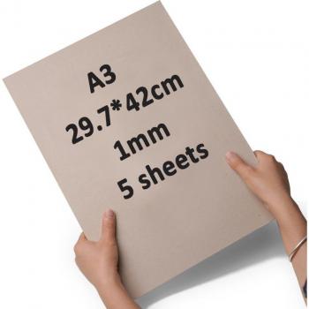 Carton gris pour bricolage
