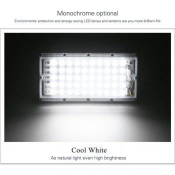 RGB LED Flutlicht 50W für den Außenbereich