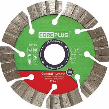 Coreplus General Purpose Hybrid Turbo Diamond Blade
