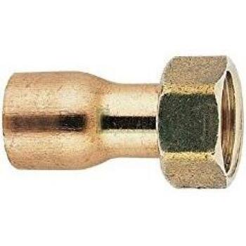 Raccord pour douille de cuivre avec écrou 15X21/14