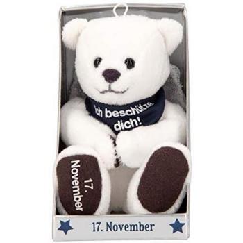 Herzlicher Bärenengel – 9 cm Geschenk für den 17. Nov