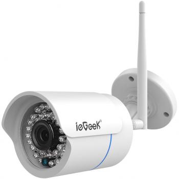 IGeek Outdoor IP Cam 720p HD – WiFi, LAN, Wasserdicht