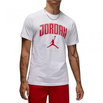 T-shirt Nike Jordan Logo Bianco Uomo