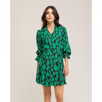 Vestido Corto Piqueta Verde Victoria – Niza