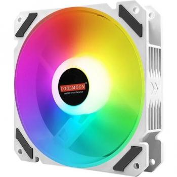 Coolmoon 120 mm ARGB PWM Case Fan – Silent 4‑Pin RGB Cooling Solution