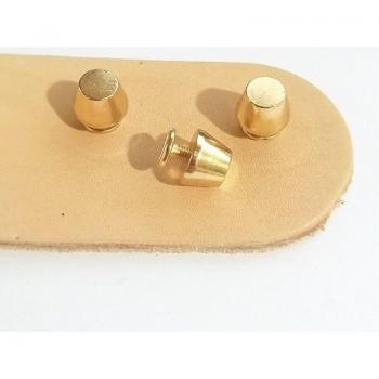 XUNZHE 10pcs 10*7mm Copper Bucket Rivets