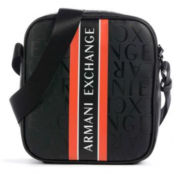 Bolso para hombre Armani Exchange en negro, tamaño óptimo