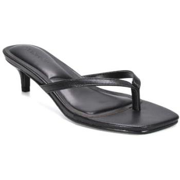 XY London Women’s Violet Mules – Slip-On, Black, Size 4