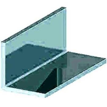 Perfil Ángulo de Aluminio Blanco 25x25 mm 2,6 m