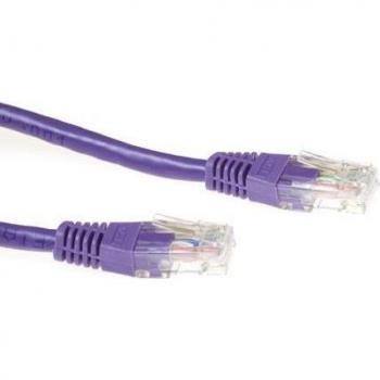 ACT CAT6A UTP 3m U/UTP Violett Netzwerkkabel