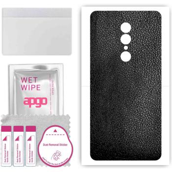 Foil Black Leather Back Cover for Umidigi S2 Lite