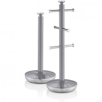 Portarecaffe SWAN Retro Set 6 Tazze Grigio